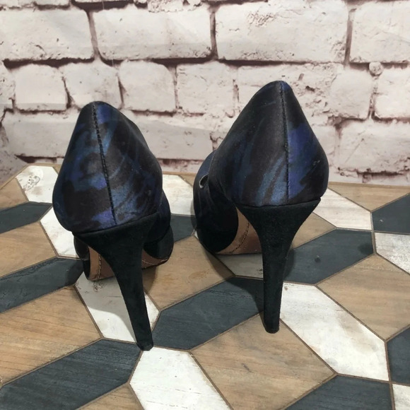 Sam Edelman Ulysa Platform‎ Pump In Midnight Blue - Picture 5 of 8